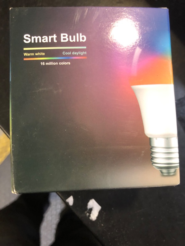 Photo 2 of DOGAIN Smart Light Bulb E26 A15 RGB Color Changing Light Bulbs Compatible with Alexa Google Home 6W (40W Equivalent) Dimmable Multicolor WiFi LED 500LM (Only 2.4GHz) 2 Pack