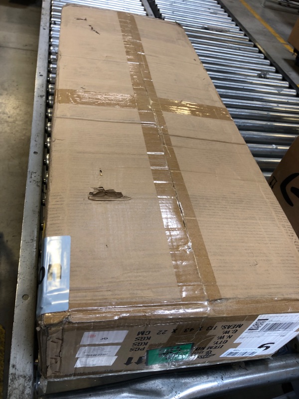 Photo 1 of HAIXIANG LED Chandeliers for Living Room Rectangular Light Dining Room Light Dimmable High Ceiling Pendant Lights Fixtures Lighting Chandelier for Foyer Entryway 2700K 6000K Lighting Large