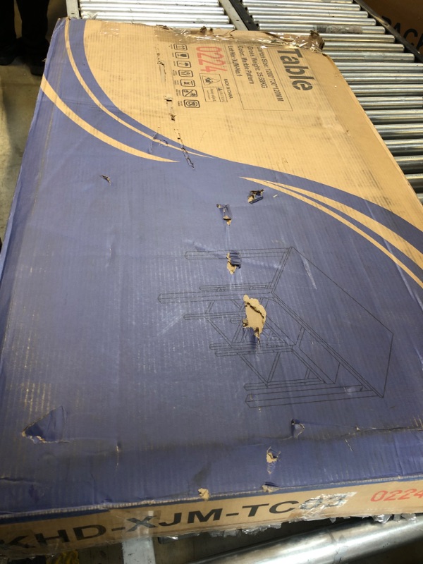 Photo 1 of VECELO Dining Table Set with 2 Stools,3 Piece Counter Height for Kitchen, Living Room, Small Apartment