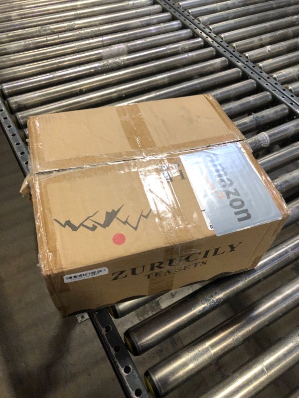 Photo 1 of Ceramic Teapot with Infuser Semi Automatic Tea Set Magic Teapot with 8 cups Gradient Color (Gradient Dragon- C)