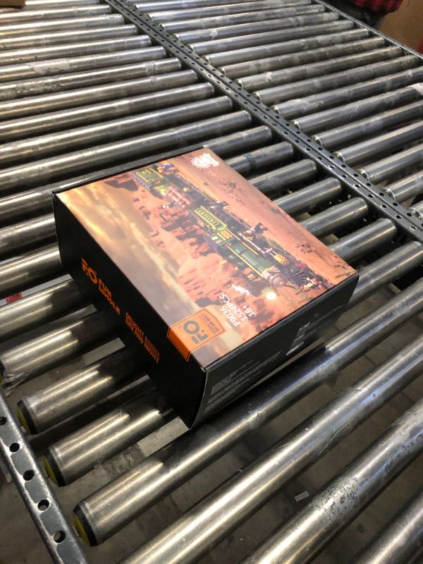Photo 1 of Funwhole Wild West Freight Train Lighting Building-Bricks Set - Classic 4-4-0 Locomotive Model 1524 Pcs Ideas Kit for Adult and Teens