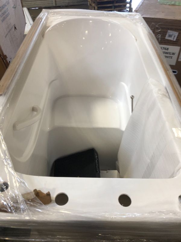 Photo 2 of ANZZI Fast Drain Quick Fill Walk-In Right Drain Soaker Tub Chromatherapy LED Lights Acu-Stream Jets Aromatherapy | ADA-Compliant Safety Tub with Durable Gelcoat 53"x26" | AMZ2653RWS