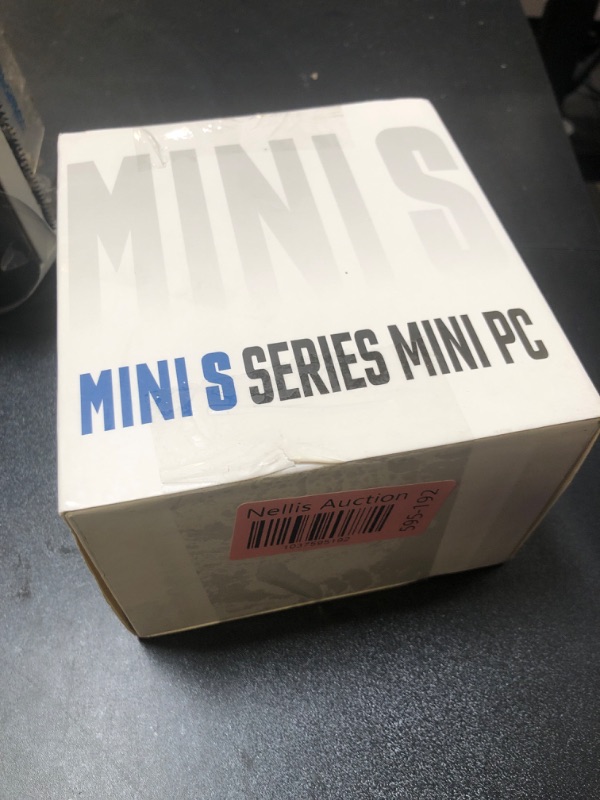 Photo 1 of Beelink Mini PC, Mini S Intel 11th Gen 4-Cores N5095, Mini Desktop Computer 8GB DDR4 RAM 128GB SSD, Mini Computer Dual HDMI 4K UHD/Gigabit Ethernet/Dual WiFi/BT4.0/W-11 Pro/HTPC/Family-NAS