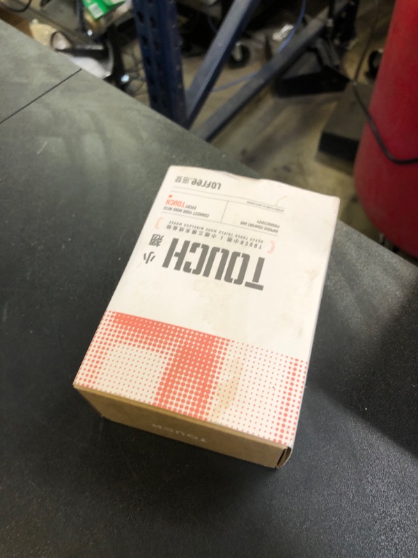 Photo 1 of LOFREE Touch PBT Wireless Mouse with USB Receiver, Bluetooth, Wired Connection, Rechargeable, 4000 DPI with OLED Screen Compatible with Glass Surface for Mac Windows PC Notebook/Block Retro Grey