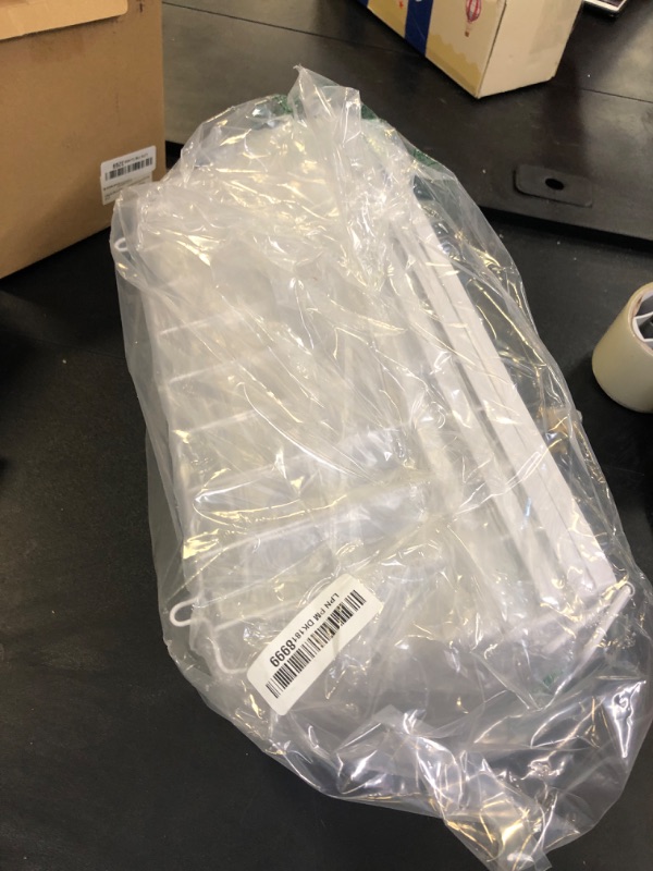 Photo 1 of iSPECLE Chest Freezer Organizer - 4 Pack Small Stackable Freezer Organizer Bins for Most 7 Cu.FT Freezer Sort Frozen Meats, Deep Freezer Organizer Bins Easy Access Food without Digging, White