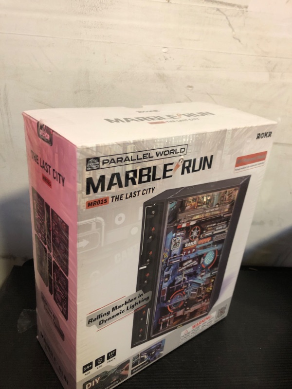 Photo 1 of ROKR Marble Run Model Building Kit, 3D Puzzles for Adults, DIY Miniature Kit, Ideal Gift for Men and Women