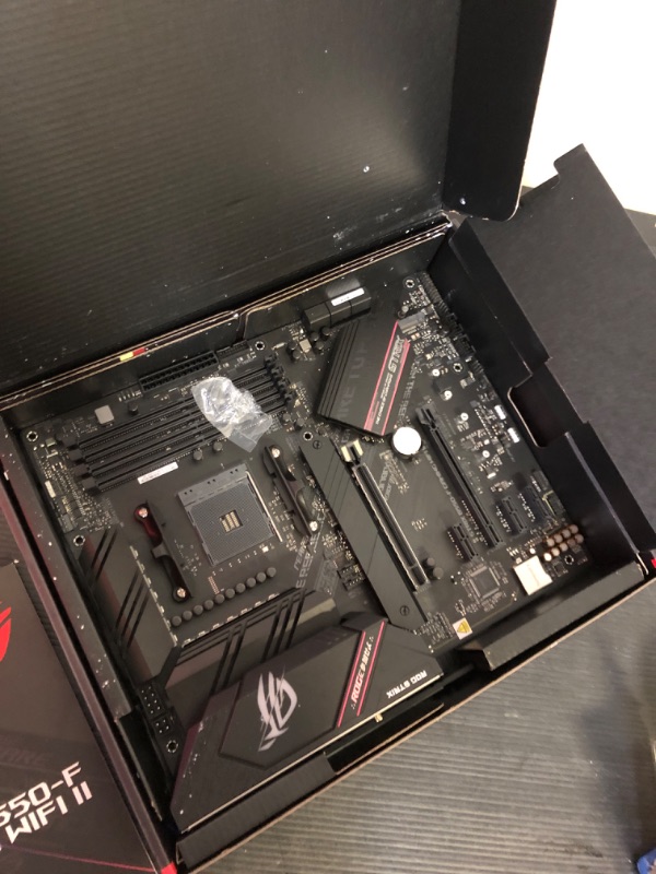 Photo 1 of ASUS ROG Strix B550-F Gaming WiFi II AMD Socket AM4 ATX DDR4 Motherboard