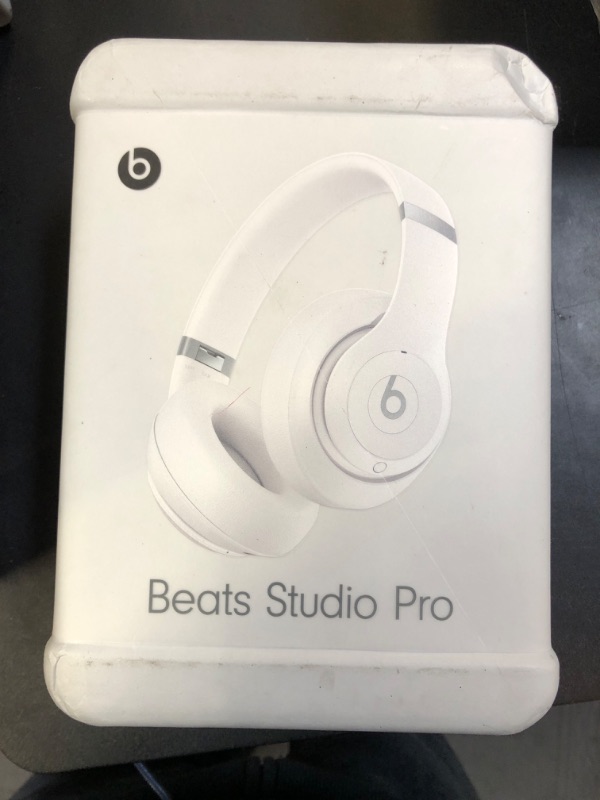 Photo 4 of Beats Studio Pro - Wireless Bluetooth Noise Cancelling Headphones - Personalized Spatial Audio, USB-C Lossless Audio, Apple & Android Compatibility, Up to 40 Hours Battery Life - Matte White