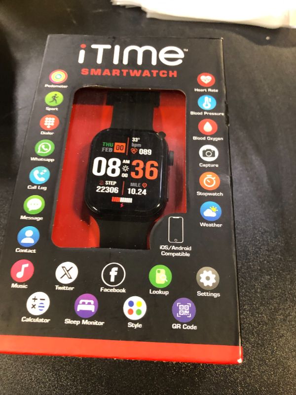 Photo 1 of ITIME SMART WATCH 