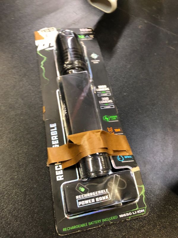 Photo 1 of Kodiak Kolossus Rechargeable Tactical Flashlight COB LED Light Output up to 15,000 Lumens