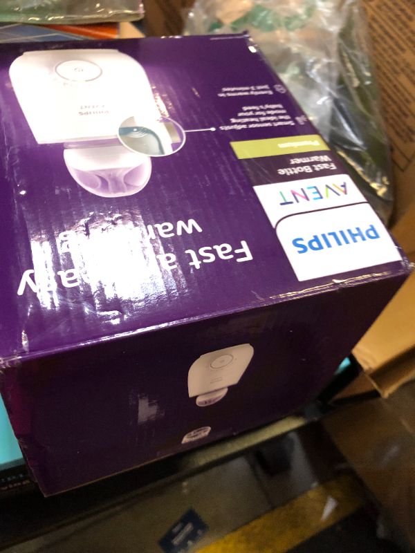 Photo 1 of Philips Avent Premium Fast Bottle Warmer, with Smart Temperature Control, Water Bath Technology, Automatic Shut-Off, Model SCF358