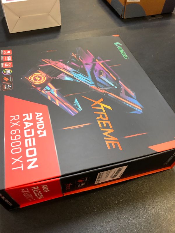 Photo 5 of GIGABYTE AORUS Radeon RX 6900 XT Xtreme WATERFORCE WB 16G Graphics Card, WATERFORCE Water Block Cooling System, 16GB 256-bit GDDR6, GV-R69XTAORUSX WB-16GD Video Card