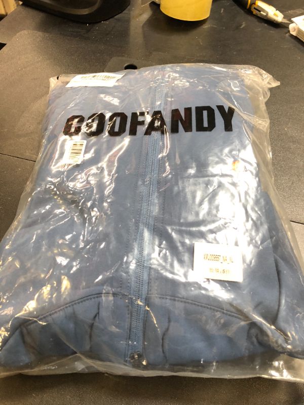 Photo 1 of COOFANDY Mens Fleece Lined Windbreaker Hooded Softshell Jacket Waterproof Windproof Insulated Jacket