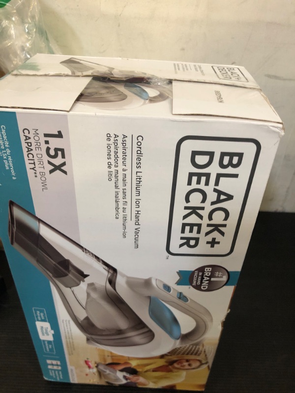 Photo 1 of BLACK+DECKER dustbuster Cordless Handheld Vacuum, Home and Car Vacuum (HHVI315JO42)