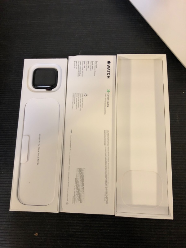 Photo 1 of Apple Watch SE (2nd Gen) [GPS + Cellular 40mm] Smartwatch with Aluminum Case with Midnight Sport Loop. Fitness & Sleep Tracker, Crash Detection, Heart Rate Monitor, Retina Display, Carbon Neutral