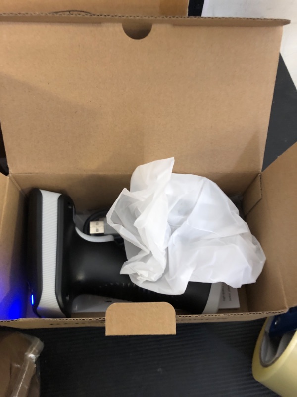 Photo 1 of YANZEO SR290 UHF RFID Reader Handheld Terminal Barcode Scanner 1D/2D QR Barcode Reader Bluetooth 2.4 GHz+Wired USB Bar Code Reader for Jewelry/Clothing/Shoe Store, Supermarket, Warehouse