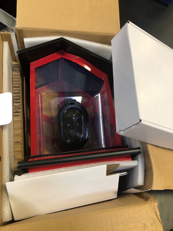 Photo 1 of BBPECO Smart Bird Feeder with Camera Solar Powered Squirrels-Proof, AI Identify Bird Species & Instant Arrival Notification Camera, CCPA Data Security, Metal Case 3.2L Large Capacity Gift