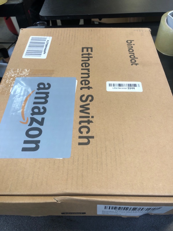 Photo 2 of Binardat 12 Port 10 Gigabit SFP Managed Switch, Support 1G SFP and 10G SFP+ Module, 240Gbps Bandwidth, L3 Web/CLI Managed, Metal Fiber Network Switch