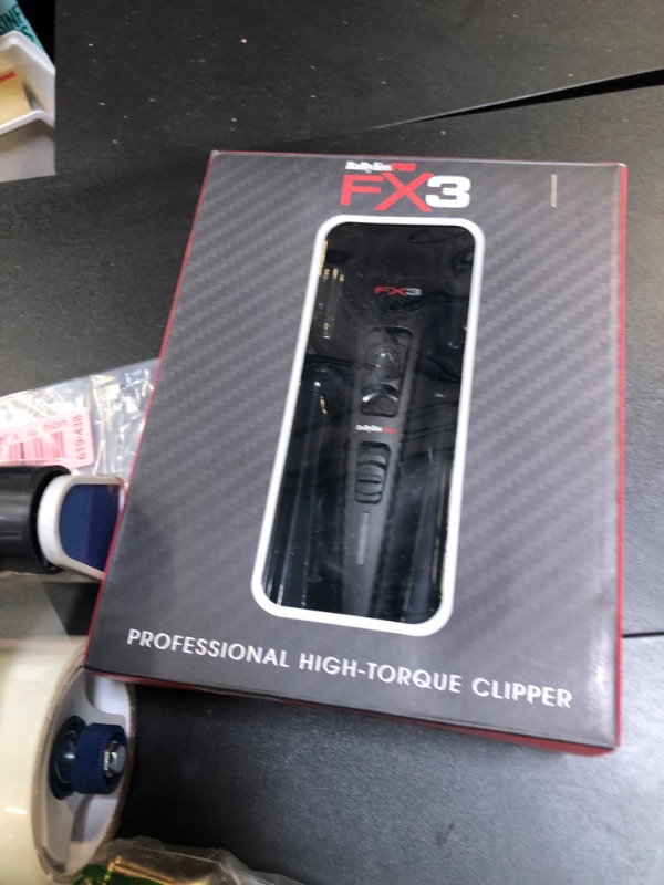 Photo 4 of BaBylissPRO Barberology Hair Clipper For Men FXX3CB FX3 Professional High-Torque Clipper