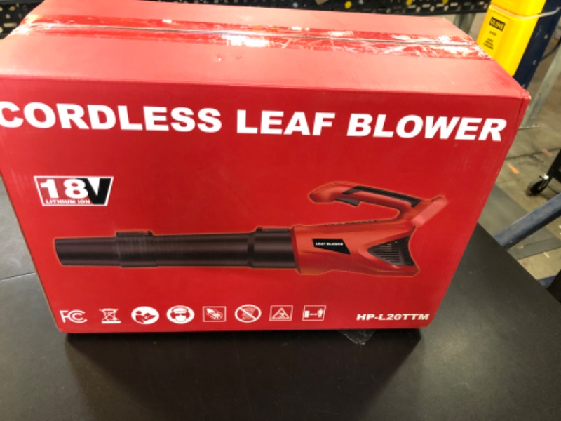 Photo 2 of HEINPRO Cordless Leaf Blower Up to 500CFM Compatible with Milwaukee M18 Battery (No Battery), Electric Leaf Blower Cordless with 5 Speed Modes, Battery Powered Leaf Blowers for Lawn Care, Yard