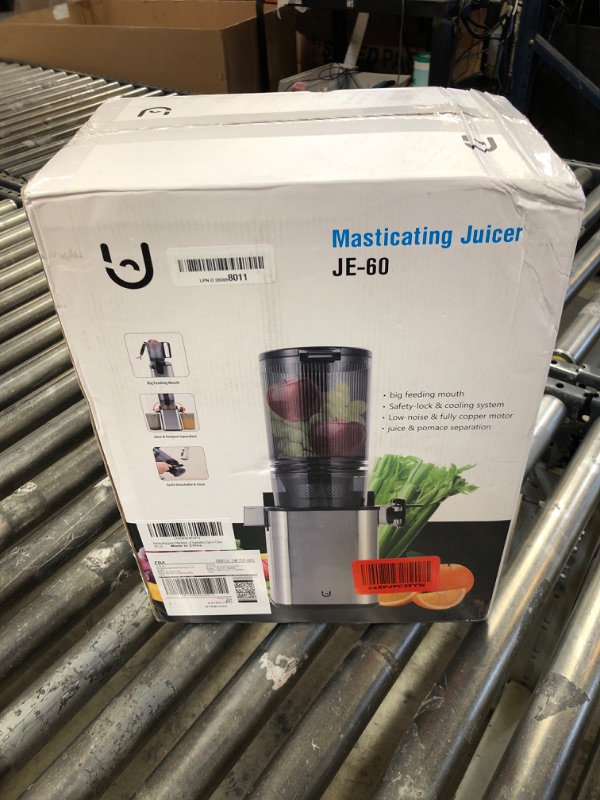 Photo 2 of Masticating Juicer Machines, 5.3" Inch Feeding Chute Supports Whole Fruits and Vegetables?350W Slow Cold Press Juicer?Easy to Clean