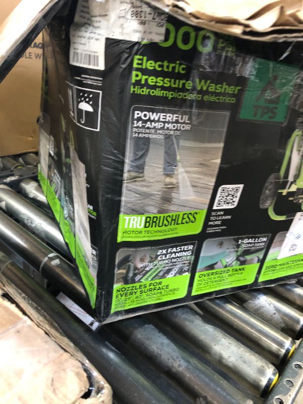 Photo 1 of Greenworks 3000 PSI (1.1 GPM) TruBrushless Electric Pressure Washer (PWMA Certified)