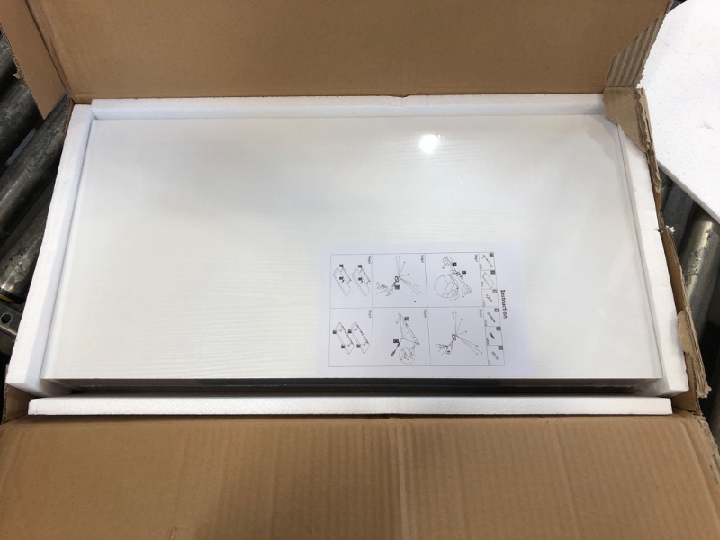 Photo 1 of White 24 Inch Rustic Floating Shelves for Wall, Wooden 12 Inch Deep Floating Shelves Set of 2, Wall Shelves for Bathroom over Toilet, Live Edge Display Shelf with Invisible Brackets for Home Decor