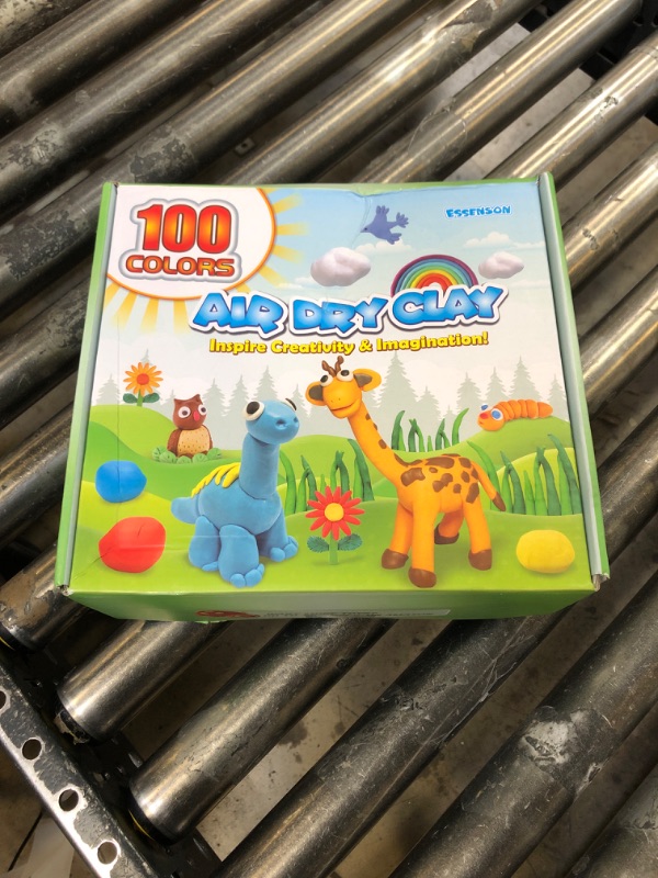 Photo 1 of ESSENSON Air Dry Clay 100 Colors, Modeling Clay for Kids, DIY Molding Magic Clay, Gift for Kids