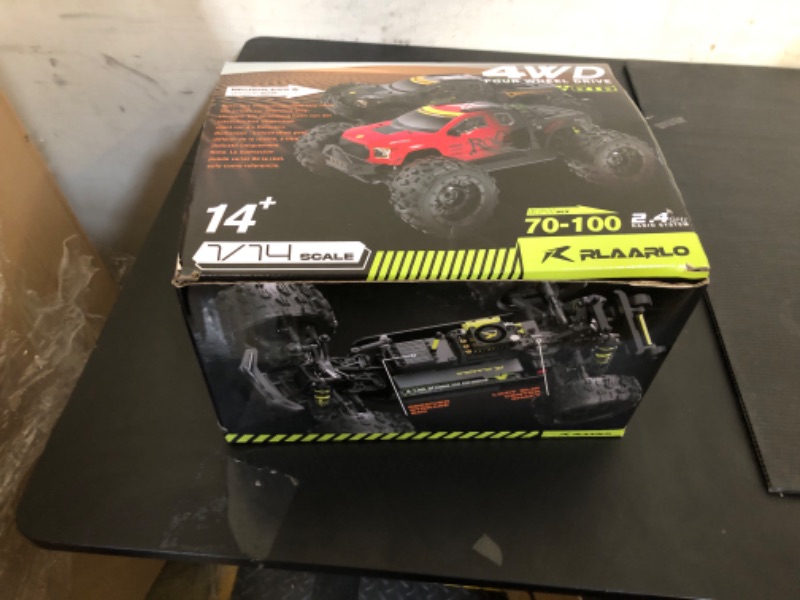 Photo 1 of RIAARIO RC Cars 1/14 RTR Brushless RC Car for Adults Fast 50 mph RC Trucks All Terrain Hobby Trucks Electric Off-Road Monster Trucks 4WD Remote Control Car Waterproof Truck with Gyro