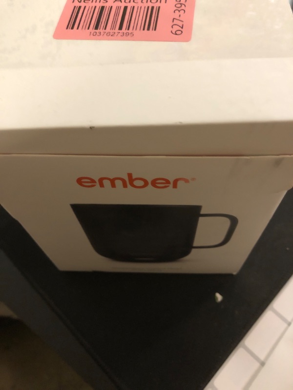 Photo 2 of Ember Temperature Control Smart Mug 2, 10 Oz, App-Controlled Heated Coffee Mug with 80 Min Battery Life and Improved Design, Black