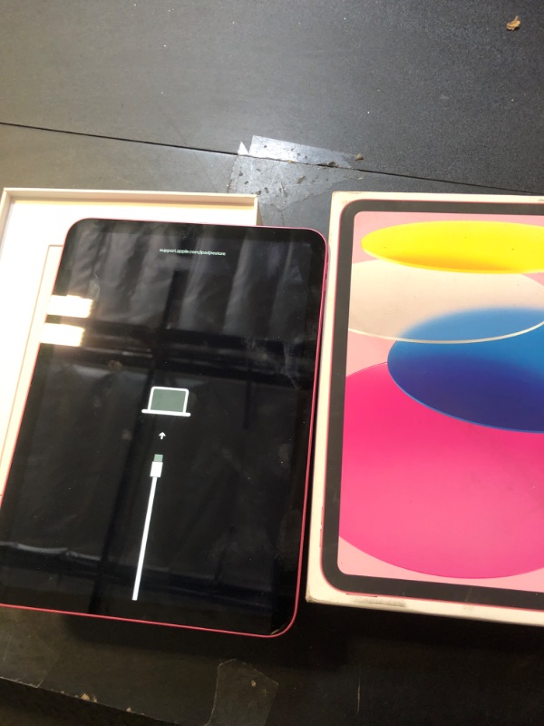 Photo 2 of Apple iPad (10th Generation): with A14 Bionic chip, 10.9-inch Liquid Retina Display, 64GB, Wi-Fi 6, 12MP front/12MP Back Camera, Touch ID, All-Day Battery Life – Pink