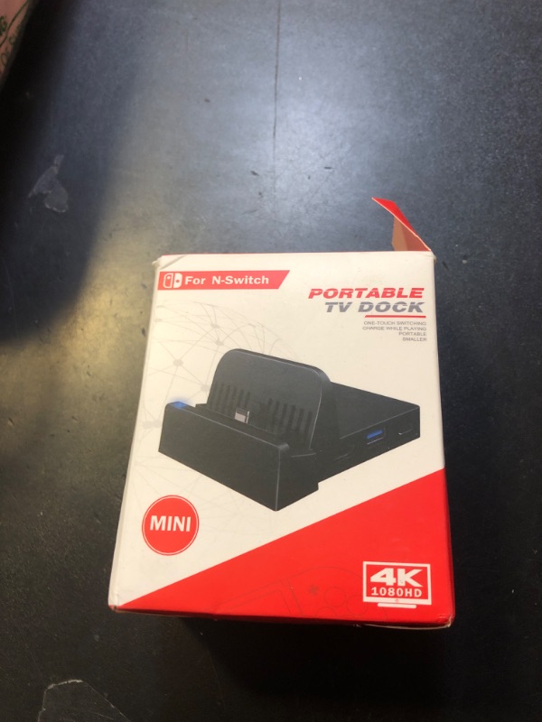 Photo 1 of Docking Station for Nintendo Switch/Switch OLED, Ponkor Charging TV Dock, Portable Adapter Charger with USB 3.0 for Nintendo Switch Dock(No Cords)
