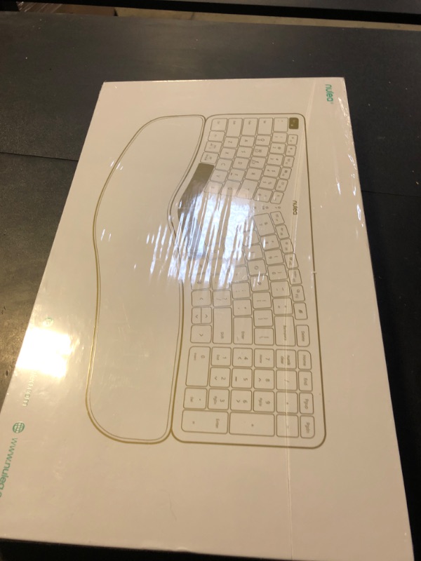 Photo 1 of Nulea RT05 Wireless Ergonomic Keyboard, Split Keyboard with Wrist Rest, USB-C Charging, 7-Color Backlight, Natural Typing, Bluetooth and USB Connectivity, Compatible with Windows,Mac(Pink)