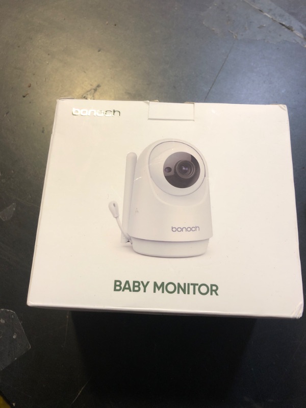 Photo 2 of bonoch Add-on Baby Camera Unit for BBM01/ BBM03/ BBM05, 720p HD Video Baby Monitor Camera No WiFi, Security Split-Screen, Auto Night Vision, 4X Zoom, 2-Way Audio, Temperature Sensor, 8 Lullabies