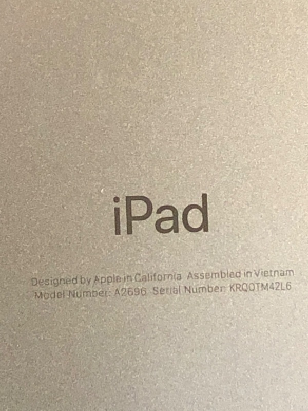 Photo 1 of Apple iPad (10th Generation): with A14 Bionic chip, 10.9-inch Liquid Retina Display, 64GB, Wi-Fi 6 + 5G Cellular, 12MP front/12MP Back Camera, Touch ID, All-Day Battery Life – Silver