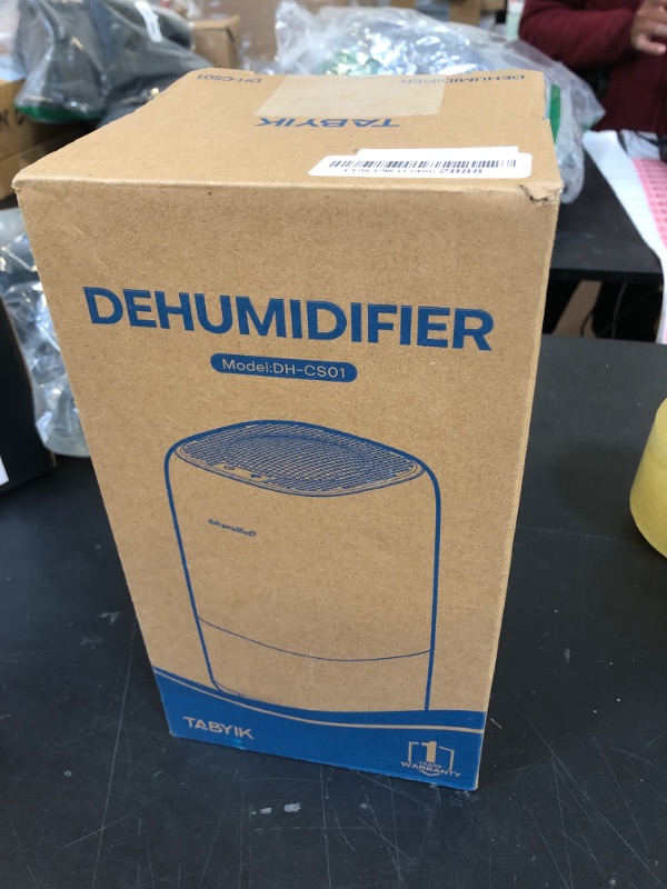 Photo 2 of Dehumidifier,TABYIK 35 OZ Small Dehumidifiers for Room for Home, Quiet with Auto Shut Off, Dehumidifiers for Bedroom (280 sq. ft), Bathroom, RV, Closet