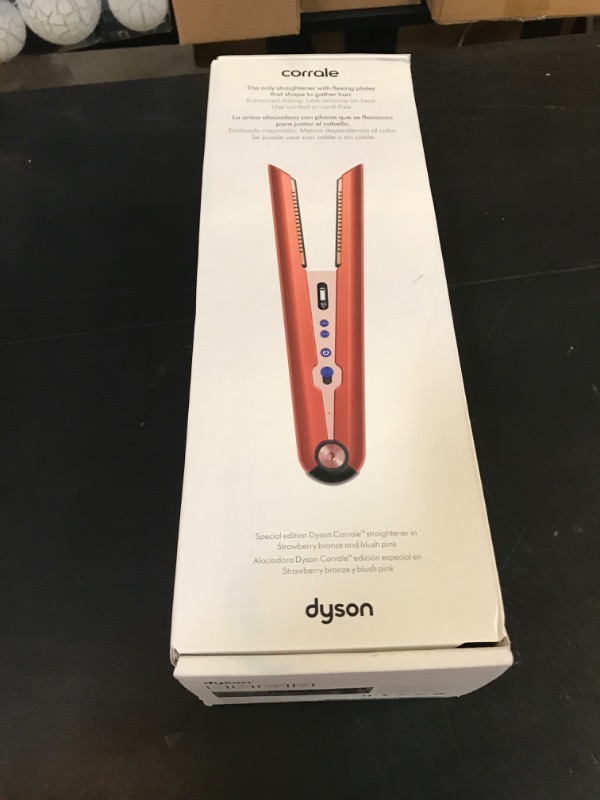 Photo 3 of Special Edition Dyson Corrale™ Styler Straightener in Strawberry Bronze and Blush Pink with Dyson-Designed Presentation case