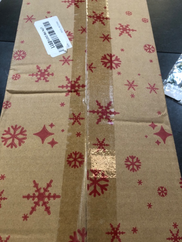 Photo 1 of Tabletop Christmas Tree 24-inch Mini Christmas Tree with Red Cardinals Birds & LED String Lights, Star Treetop, Hanging Ornaments, Tabletop Small Xmas Tree for Holiday Indoor DIY Christmas Decor Green