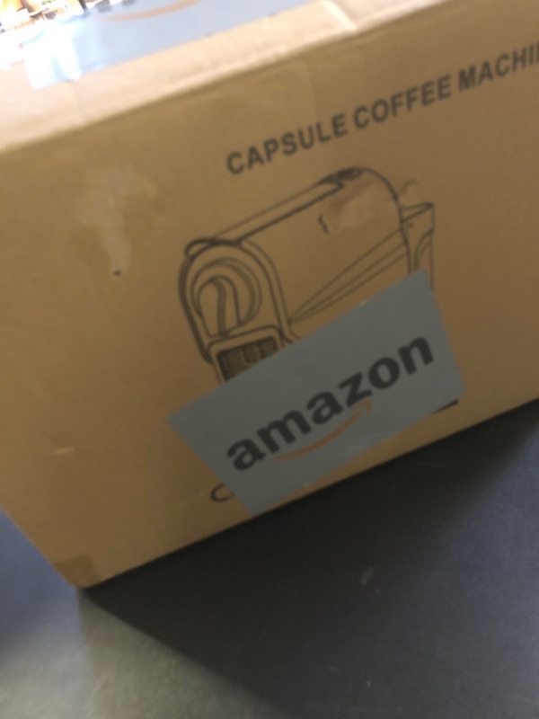 Photo 1 of beanglass Espresso Pod Machine for Home, Compact Capsule Coffee Maker for NS Original Pods, 20 Bar High Pressure Pump, 22oz Removable Water Tank, Adjustable Cup Tray, 1350W