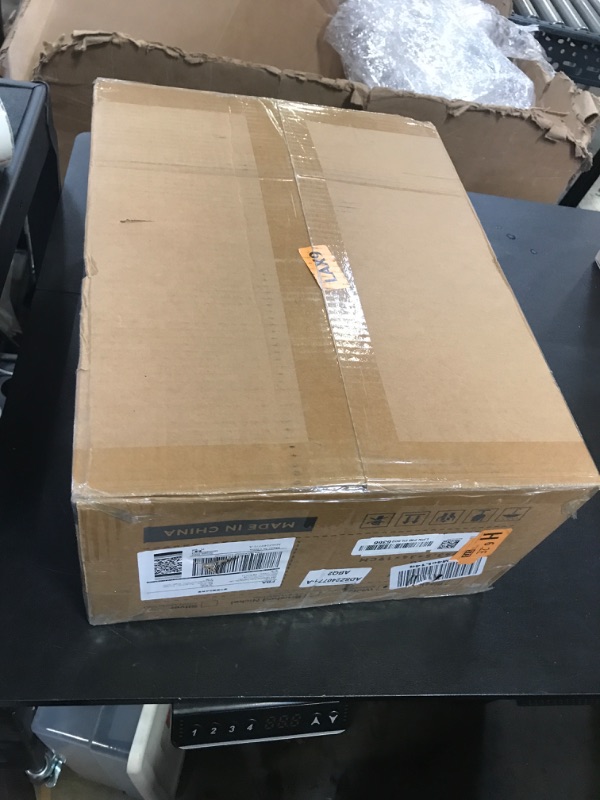 Photo 1 of Amico Ceiling Fans with Lights, 42 inch Low Profile Ceiling Fan with Light and Remote Control, Flush Mount, Reversible, 3CCT, Dimmable, Noiseless, White Ceiling Fan for Bedroom, Indoor/Outdoor Use