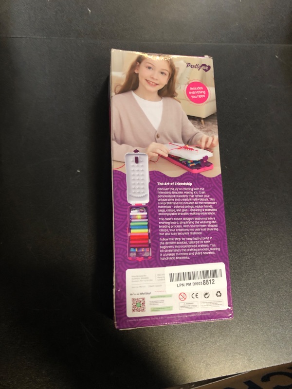 Photo 1 of Friendship Bracelet Making Kit for Girls - Crafts for Girl - String Bracelets Maker Craft - Gifts for 8-12 Year Old Kid- Birthday Gift Ideas & Kits Toys Ages 8, 9, 10, 11, 12 - Kids Age 8-12 Olds