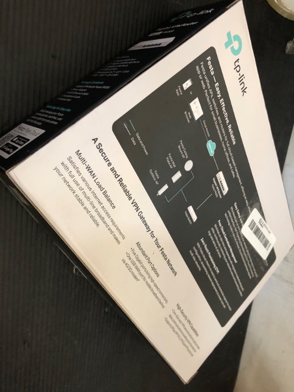 Photo 1 of TP-Link Festa FR205, Multi-WAN Wired Router, Up to 3 Gigabit WAN Ports & One USB WAN, Self-Organizing Network, Free Cloud, Load Balance, OpenVPN/IPSec/PPTP/L2TP VPN, Does not Work with Omada