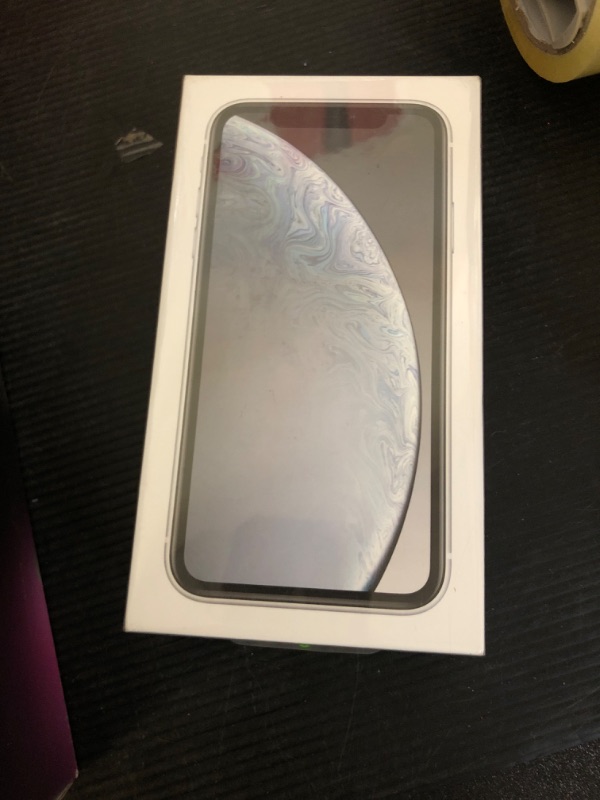 Photo 2 of Apple iPhone XR (64GB, White) [Locked] + Carrier Subscription