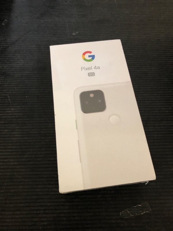 Photo 2 of Google Pixel 4a (4G) G025N 128GB, 5.8" inch (GSM Only, No CDMA) Factory Unlocked 4G/LTE Smartphone (Just Black) - International Version