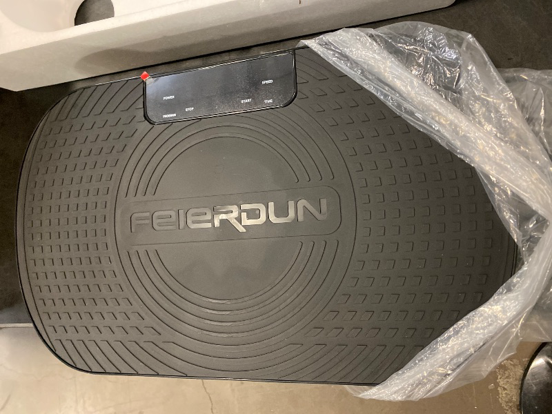 Photo 2 of FEIERDUN Vibration Plate Exercise Machine, Vibration Plate for Lymphatic Drainage, Power Plate Vibration Platform for Weight Loss, Toning & Wellness