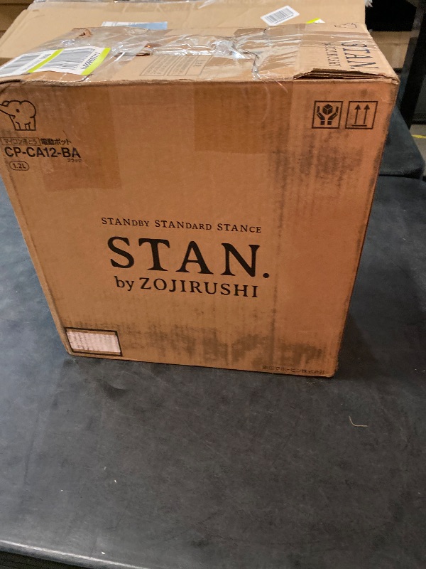 Photo 1 of ZOJIRUSHI Microcomputer Boiling Electric Pot"STAN." (BLACK) CP-CA12BA?Japan Domestic Genuine Products??Ships from Japan?