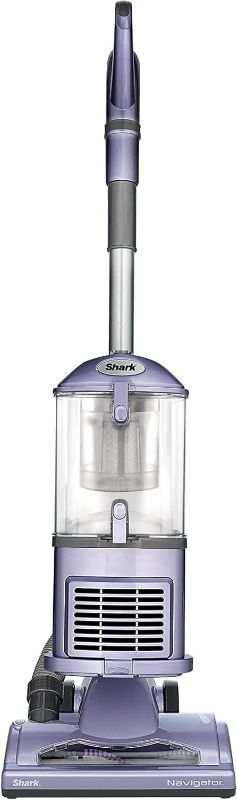 Photo 1 of Shark NV352 Navigator Lift Away Upright Vacuum, Hepa Filter, Anti-Allergen Technology, Swivel Steering, Ideal for Carpet, Stairs, & Bare Floors, with Wide Upholstery & Crevice Tools, Lavender