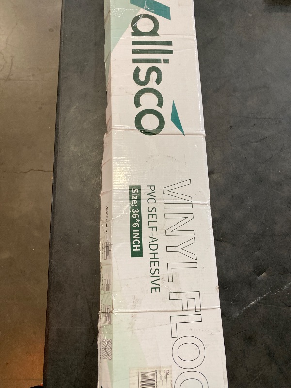 Photo 3 of 36-Pack Peel and Stick Vinyl Flooring - Self-Adhesive Waterproof Vinyl Flooring for Bedroom, Kitchens, Living Spaces, Unique Design, Easy to Install Vinyl Floor Covers 54 Sq. Ft Black