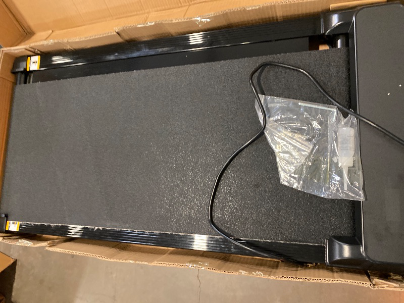 Photo 1 of Under Desk Treadmill, Walking Pad 300 lb Capacity, Desk Treadmill for Home Office, 2.5HP Low Noise Walking Treadmill Pad with Remote Control, Portable Treadmill for Home Office