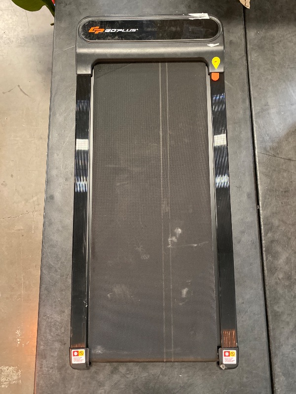 Photo 1 of Walking Pad Treadmill Under Desk Treadmill for Home/Office, 2.5HP Portable Compact Treadmill with Remote Control & LED Display, Quiet Jogging Walking Treadmill Installation-Free